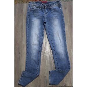 YMI Jeans Girl Junior 9/29 Blue Wanna Betta Butt? Denim Straight Leg Classic Fit